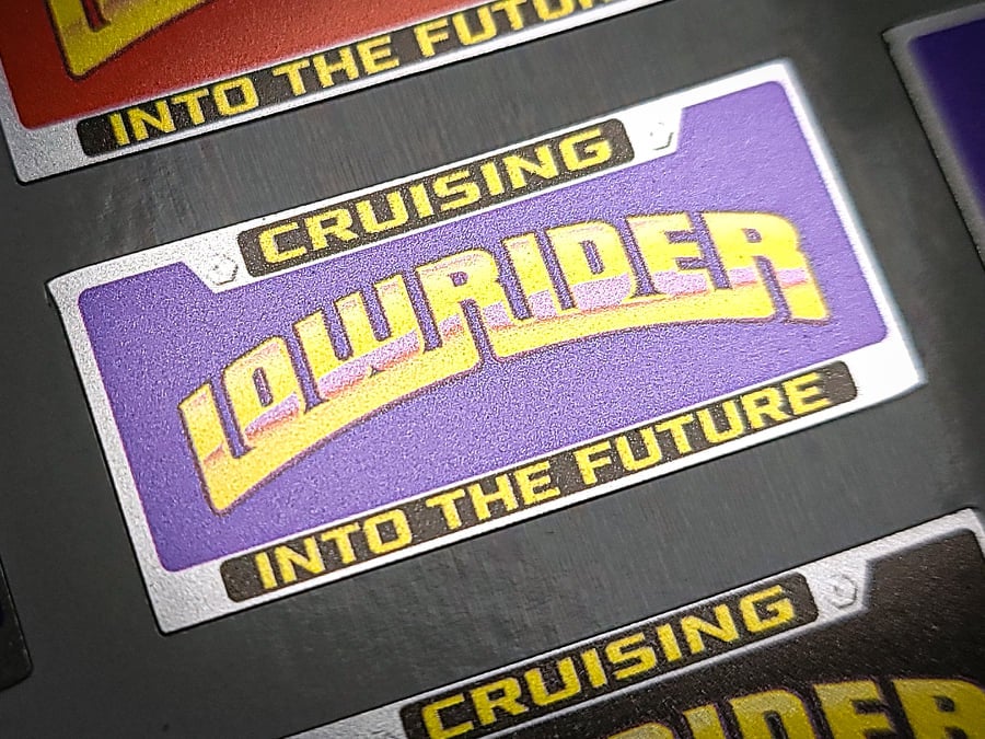 Autocollants Métalliques Or 'Lowriders' - Personnalisation RC, Hoppers, Dérivateur