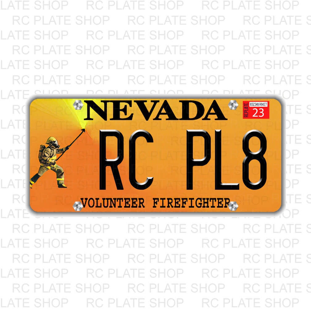 Personalized Nevada License Plate 5 Sizes Mini to Full Size Free