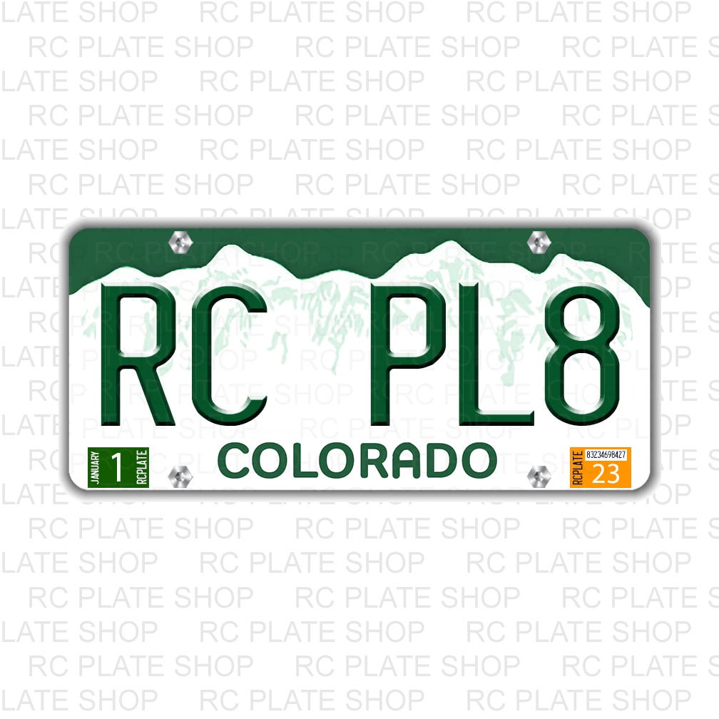 Colorado Rockies License Plate Frame Plastic Full Color Style